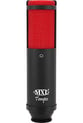 Tempo USB Vocal Microphone with Black Body and Red Grill